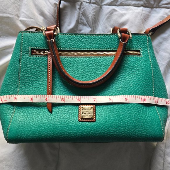 Dooney & Bourke Pebble Grain Small Zip Satchel - Picture 4 of 8